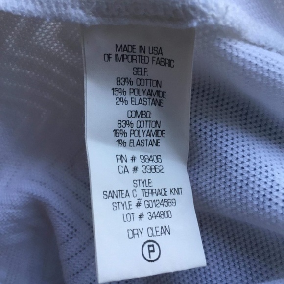 NEW Theory Santea C Terrace Knit White S - Picture 5 of 5